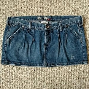SALE! Hollister Jean Skirt